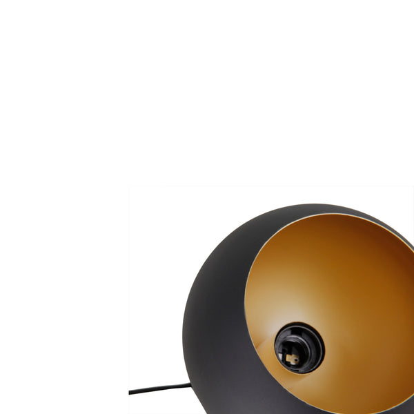 Various Sfera Tischlampe – Ø20 oder Ø25 cm – Schwarz – 1-flammig – Eisen
