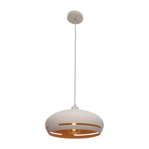 Various Streifen Hängeleuchte Ø35 cm Sand – Offenes Design, modernes Lichtspiel, eleganter Look