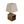 Various Vintage Tischlampe – Ø12 cm – 1-flammig – Holz mit Aufbewahrung – E27