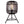 Various Woven Tischlampe Schwarz auf Nachttisch – Ø22 cm
