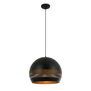 Various Globe Pendelleuchte Schwarz Ø40 cm – Industrial Design