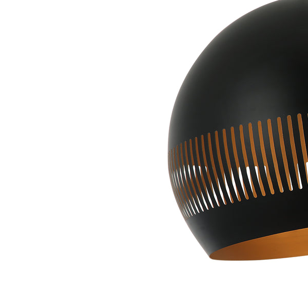 Stilvolle Esstischbeleuchtung – Various Globe Pendelleuchte Schwarz