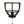 Wandlampe Frame-Serie – 1-flammig, mattschwarz