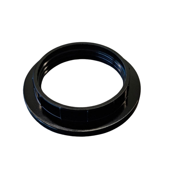Screw Ring for E27 Lamp Holder (2 pieces) | White or Black | Various