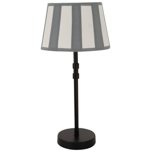 Der ovale Lampenschirm in Grau bringt modernes Flair in jeden Raum. Ideal für stimmungsvolle Lichtakzente.