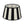 Detailaufnahme des schwarzen Lampenschirms Drum. Dieser Schirm verleiht jedem Raum eine moderne und stilvolle Note.
