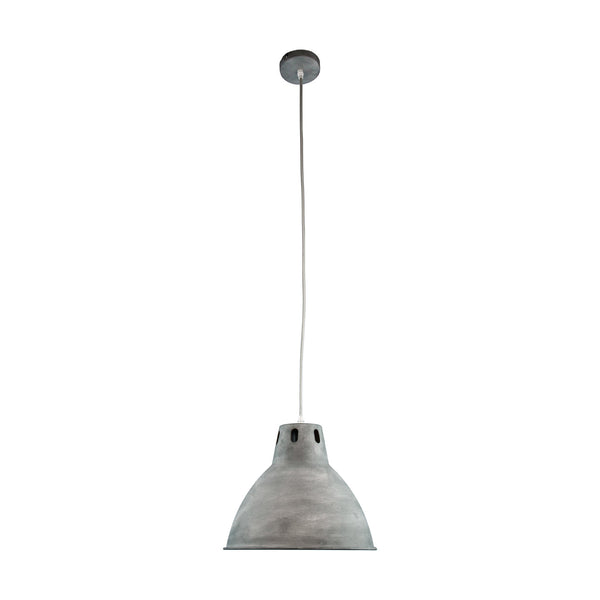 Detailaufnahme der modernen Cucina Pendelleuchte in Grau mit elegantem Design. Perfekt für stilvolle Küchenakzente.
