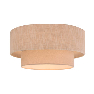 Die beige Deckenleuchte Trilo vereint Japandi-Design mit gemütlicher, harmonischer Beleuchtung für jeden Raum.