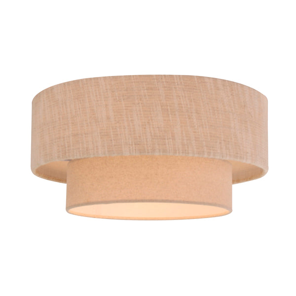 Die beige Deckenleuchte Trilo vereint Japandi-Design mit gemütlicher, harmonischer Beleuchtung für jeden Raum.