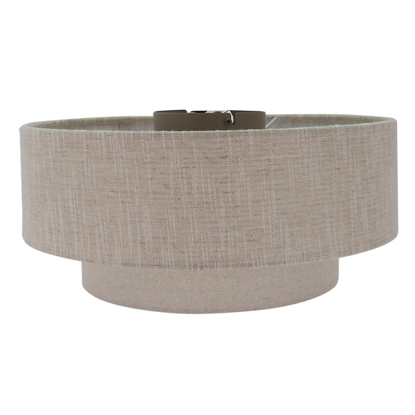 Die Trilo Deckenleuchte in Beige vereint schlichte Eleganz mit einem harmonischen Japandi-Stil. Ideal für gemütliche Räume.