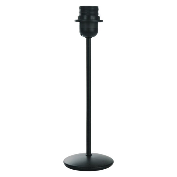 Schwarzer Lampenfuß von Various in modernem Design mit einer Höhe von 29 cm. Perfekt für individuelle Lichtakzente.