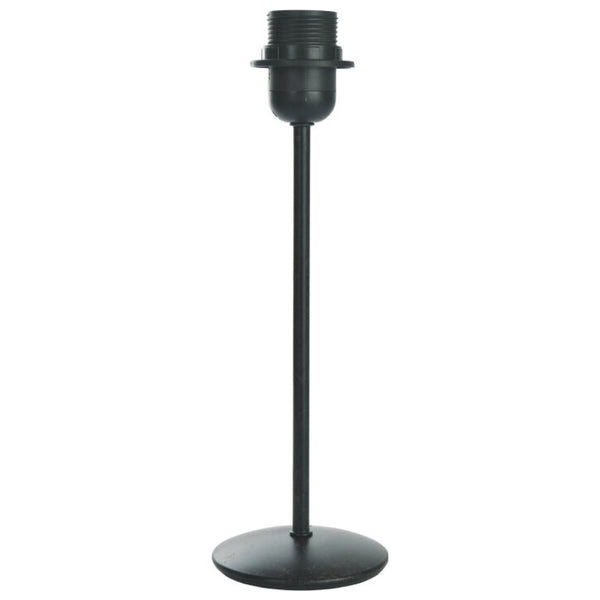 Moderner Lampenfuß in elegantem Rostton, 29 cm hoch. Ideal für individuelle Lichtgestaltung in modernen Räumen.