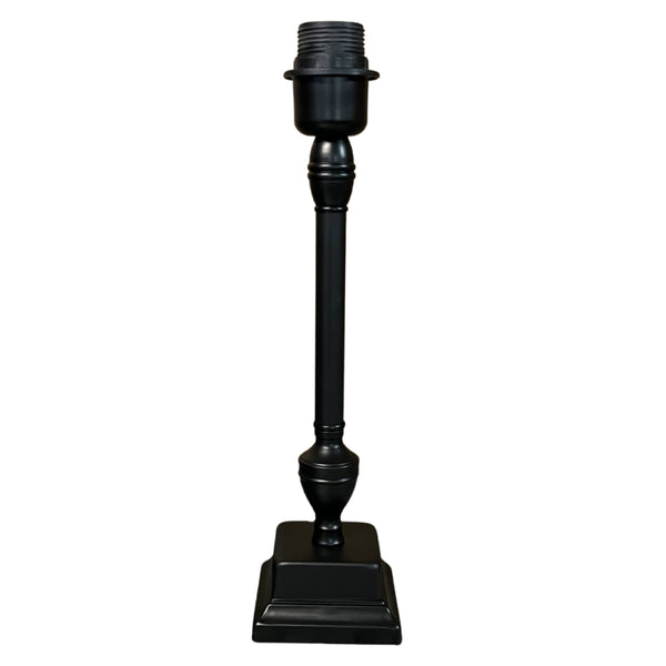 Schwarzer Lampenfuß H34 cm von Various mit modernem Design. Perfekt für individuelle Lampenkreationen in jedem Raum.