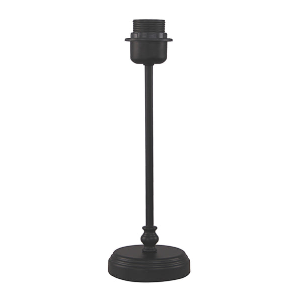 Der schwarze Lampenfuß T-336-1 begeistert mit schlichter Eleganz. Ideal für individuelle Lampenprojekte in jedem Wohnraum.