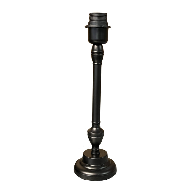 Schwarzer Lampenfuß von Various, 33,5 cm hoch. Ideal für eine moderne und elegante Beleuchtung in jedem Raum.