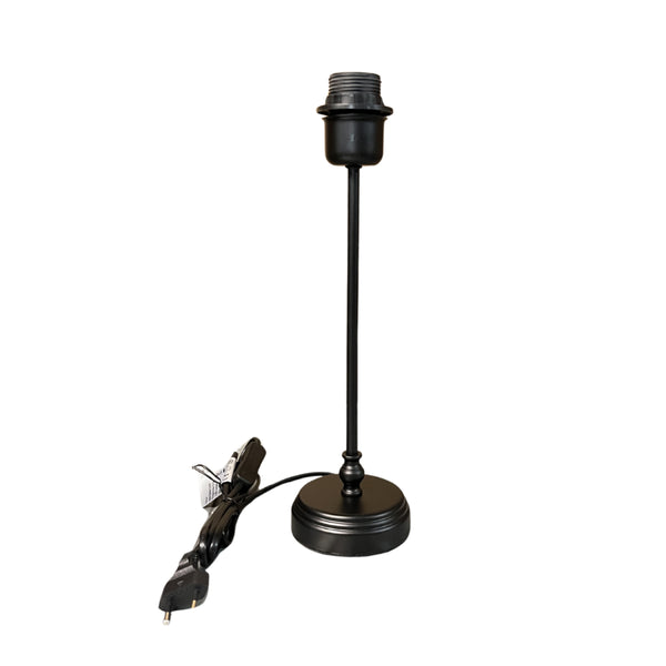 Schwarzer Lampenfuß von Various mit einer Höhe von 33 cm. Ideal für individuelle Lichtgestaltungen in jedem Raum.