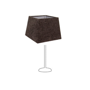 Der anthrazitfarbene Lampenschirm Quadrato bringt eine moderne Note in Ihr Zuhause. Ideal für stimmungsvolle Beleuchtung.