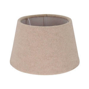Beiger Lampenschirm Drum mit zeitlosem Design. Perfekt für gemütliches Licht in jedem Wohnraum.