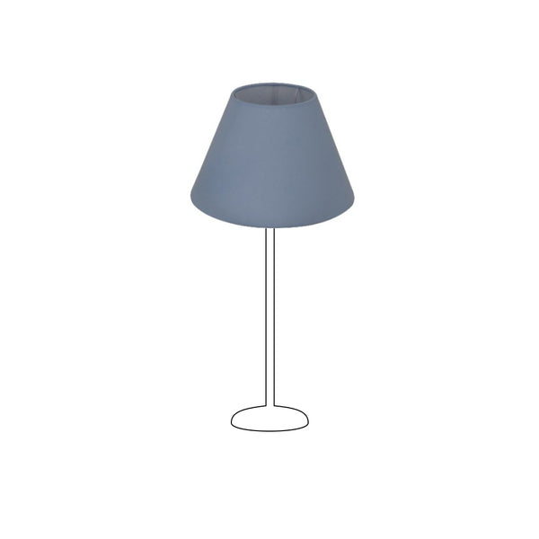 Der hellblaue Lampenschirm Top bringt frische Farbtupfer in moderne Wohnräume.