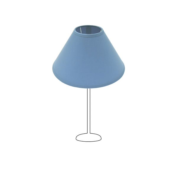 Ruhige Atmosphäre mit dem blauen Lampenschirm von Various. Ideal für eine harmonische Beleuchtung im Wohnbereich.