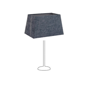 Der hellblaue Lampenschirm Conica bringt eine frische Note in jeden Raum. Ideal für eine gemütliche Atmosphäre.