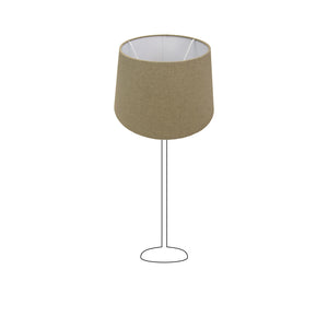 Der braune Lampenschirm Drum mit elegantem Design entfaltet eine warme, einladende Atmosphäre in jedem Raum.