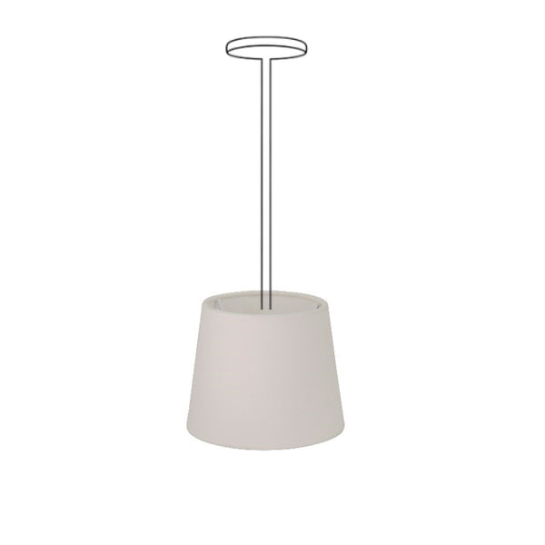Der cremefarbene Lampenschirm Drum von Various zaubert ein warmes Licht und verleiht jedem Raum ein gemütliches Flair.