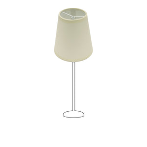 Der cremefarbene Lampenschirm Top bringt sanftes Licht und eine gemütliche Atmosphäre in jeden Raum.