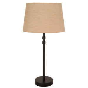 Der ovale Lampenschirm in Creme und Gold verleiht jedem Raum eine moderne, warme Atmosphäre. Ideal für stilvolle Accente.