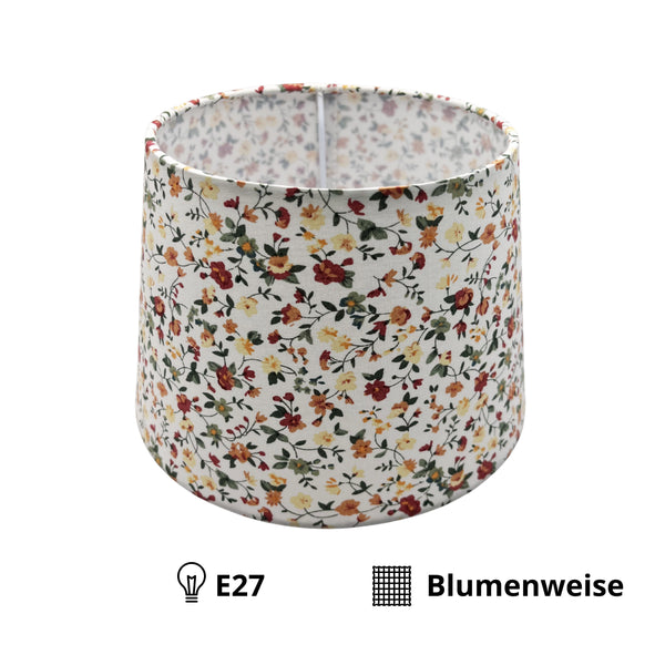 Der cremefarbene Lampenschirm Drum sorgt für zeitloses Licht. Ideal für harmonische Akzente in jedem Wohnraum.
