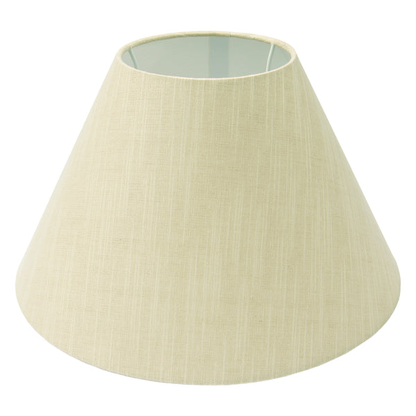 Klassischer Lampenschirm in creme mit einem Durchmesser von 35 cm. Ideal für eine warme, einladende Raumbeleuchtung.