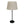 Der cremefarbene Lampenschirm Drum bringt moderne Eleganz in jeden Raum. Ideal für stimmungsvolle Beleuchtungseffekte.