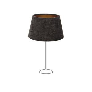 Der elegante Lampenschirm in Gold und Anthrazit verleiht jedem Raum einen modernen Akzent. Ideal für stilvolle Beleuchtung.