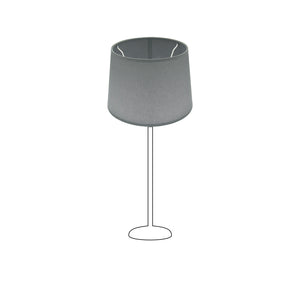 Der anthrazitfarbene Lampenschirm Drum bringt zeitlose Eleganz in Ihr Zuhause. Perfekt für stimmungsvolle Beleuchtung.