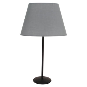 Grau ovaler Lampenschirm von Various, ideal für eine harmonische Beleuchtung. Perfekt für stilvolle Akzente im Raum.