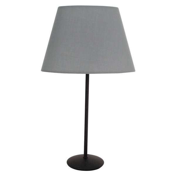 Grau ovaler Lampenschirm von Various, ideal für eine harmonische Beleuchtung. Perfekt für stilvolle Akzente im Raum.