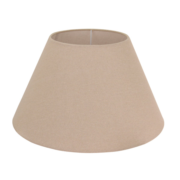 Der graue Lampenschirm Top mit 40 cm Durchmesser bringt zeitlose Eleganz in jeden Raum. Ideal für kreative Lichtgestaltungen.