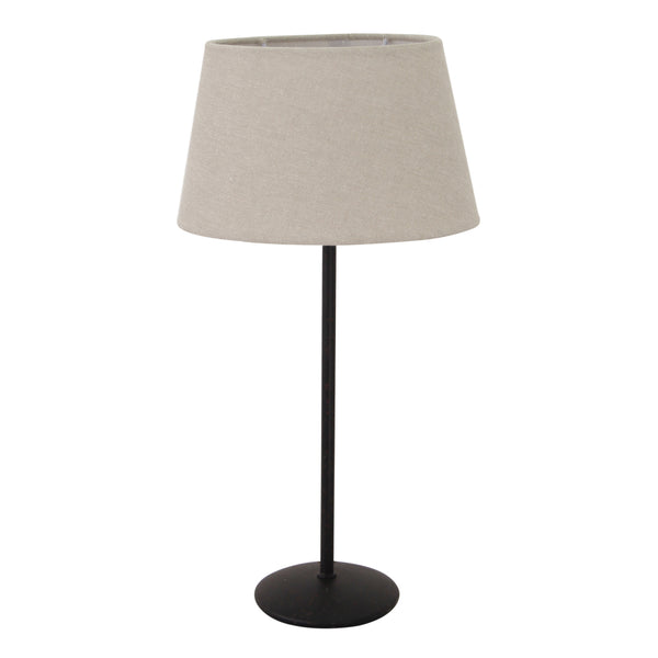 Moderne graue Lampenschirm in ovaler Form. Bringt zeitlose Eleganz und sanftes Licht in jeden Wohnraum.