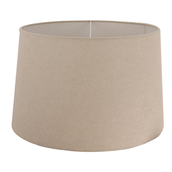 Eleganter grauer Lampenschirm im modernen Design, ideal für eine stilvolle Raumgestaltung. Perfekt für jede Lampe.