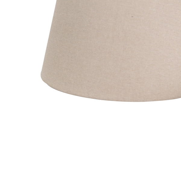 Eleganter grauer Lampenschirm im Drum-Design, ideal für zeitlose Einrichtung. Verleiht jedem Raum eine sanfte Atmosphäre.