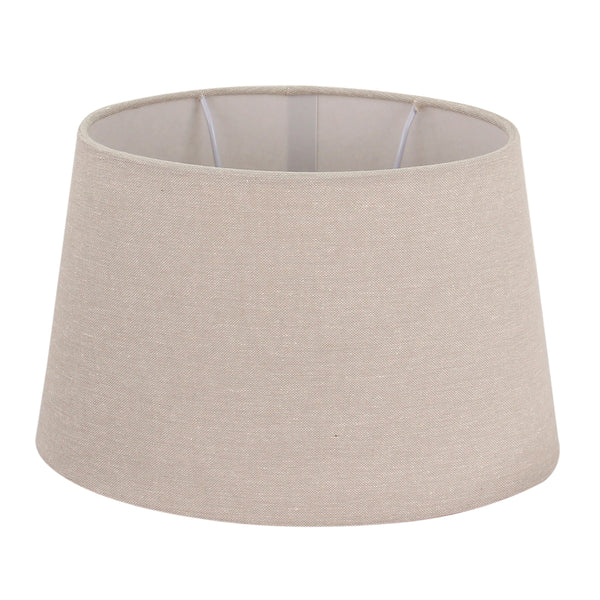 Ovaler grauer Lampenschirm von Various mit elegantem Design. Er verleiht jedem Raum eine angenehme und gemütliche Atmosphäre.