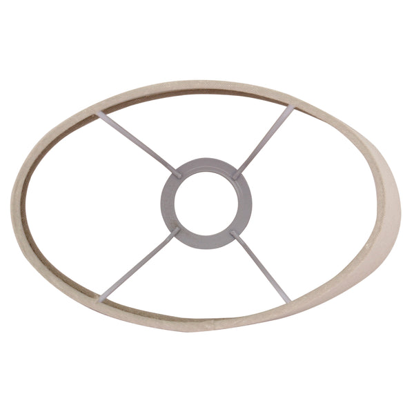 Der graue Lampenschirm Oval von Various begeistert mit seiner eleganten Form.
