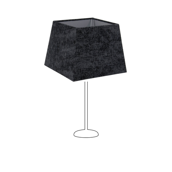 Der graue Lampenschirm Quadrato bringt zeitlose Eleganz in jeden Raum. Ideal für eine behagliche Atmosphäre.