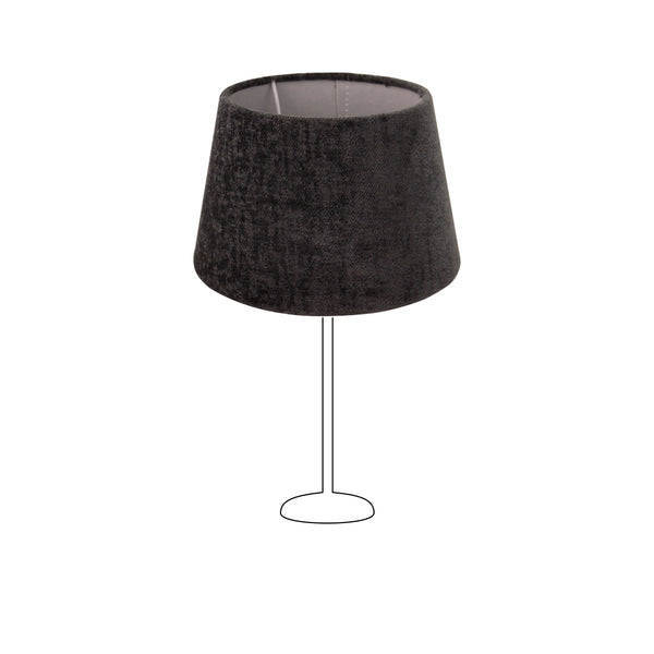 Der dunkelgraue Lampenschirm Drum bringt moderne Eleganz in jeden Raum. Ideal für stimmungsvolle Lichtakzente.
