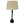 Der ovale Lampenschirm in Khaki schafft eine gemütliche Atmosphäre. Ideal für entspannte Abende in Ihrem Zuhause.