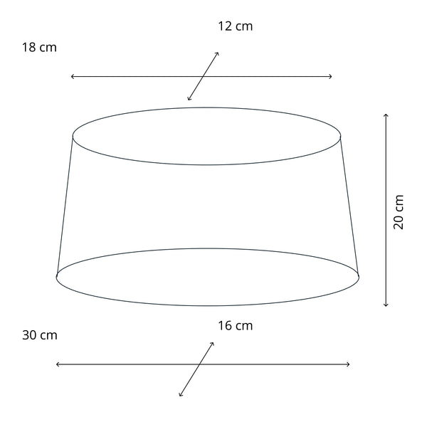 Der ovale Lampenschirm in Hellgrau verleiht modernen Räumen einen eleganten Touch. Ideal für stimmungsvolle Beleuchtung.