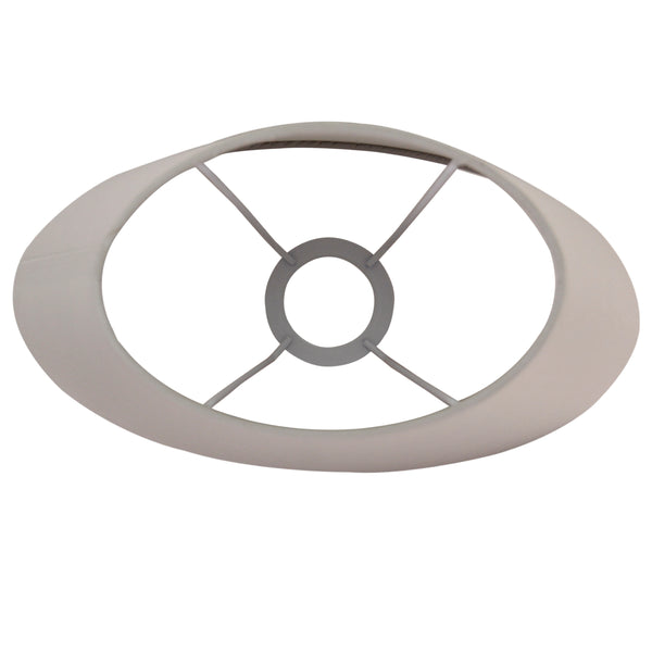 Hellegraue, ovale Lampenschirm von Various im modernen Design. Ideal für eine angenehme Beleuchtung in jedem Raum.