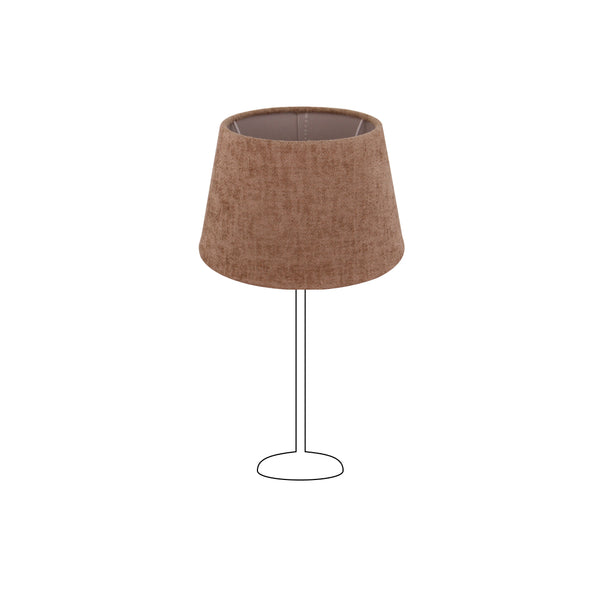 Der taupefarbene Lampenschirm Drum verleiht jedem Raum eine warme, gemütliche Atmosphäre. Ideal für dein Zuhause.