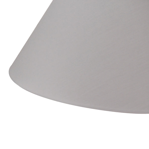 Detailaufnahme des weißen Lampenschirms Top mit einem Durchmesser von 40 cm.