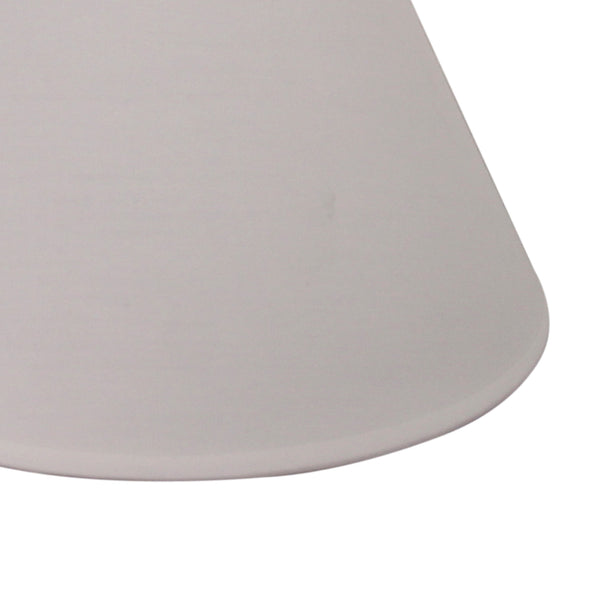 Der ovale Lampenschirm in Weiß bringt modernes Flair in jedes Zuhause. Ideal für eine stilvolle Akzentbeleuchtung.